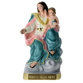 Estatua Nuestra Señora de las Nieves 30 cm. yeso