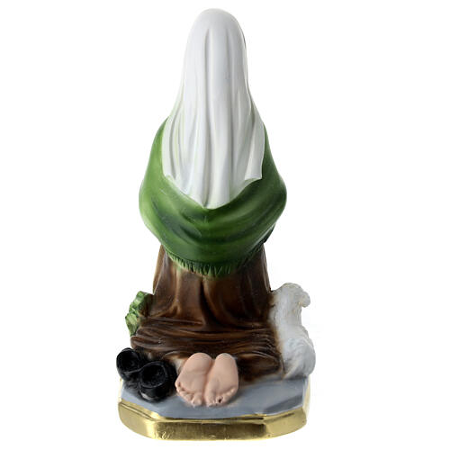 Saint Bernadette statue in plaster, 30 cm 4