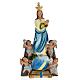 Our Lady of The Angels statue in plaster, 30 cm s1