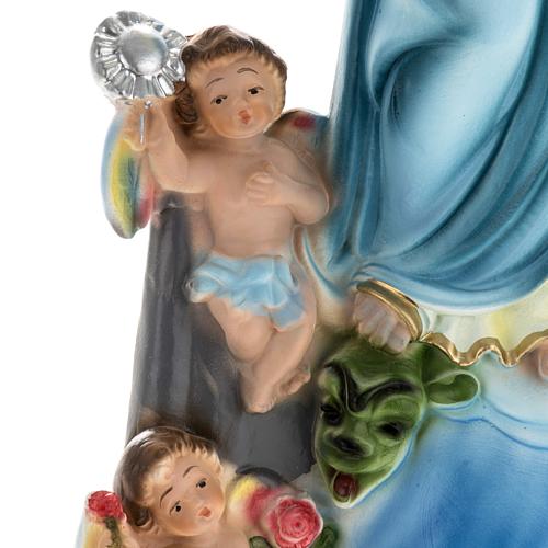 Figurka Matki Bożej Anielskiej 30cm gips 3