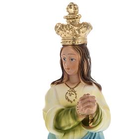 Our Lady of The Angels statue in plaster, 30 cm