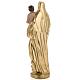 Our Lady with child statue in plaster, 30 cm - golden statue s4