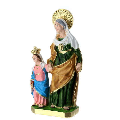 Saint Anne of Caserta statue in plaster, 30 cm 2