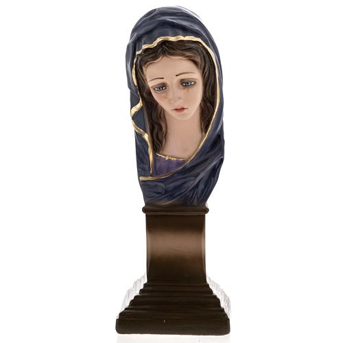 Our Lady of Sorrows statue in plaster, 30 cm 1