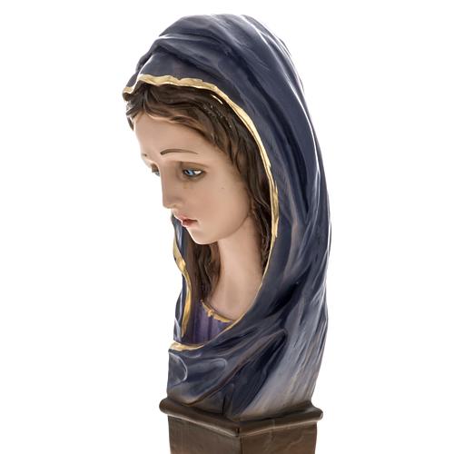 Our Lady of Sorrows statue in plaster, 30 cm 3