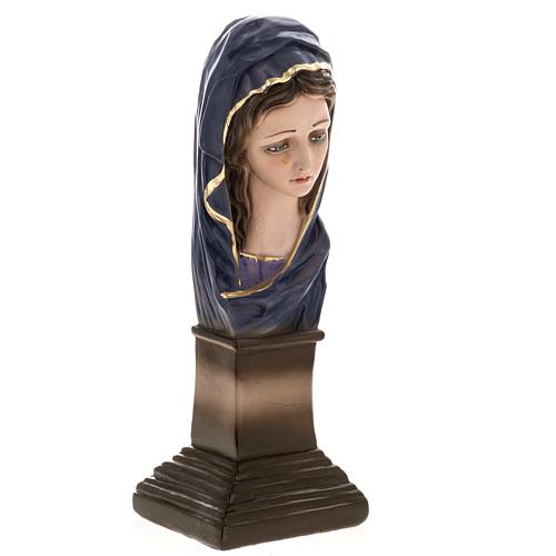 Estatua Virgen de los Dolores 30 cm. yeso 2