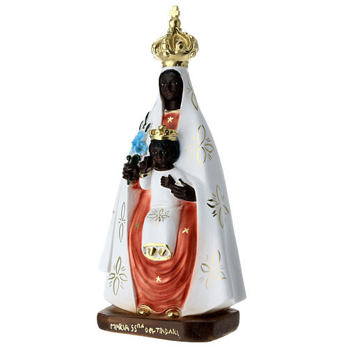 Statua Madonna del Tindari gesso 30 cm 2