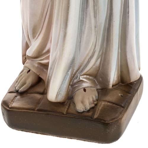 Estatua Jesús de la Misericordia 30 cm. yeso nacarado 4