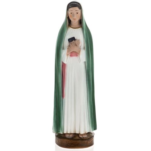 Estatua Virgen de la Revelación 30 cm. yeso 1