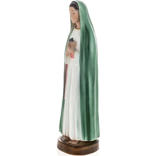 Statua Vergine della Rivelazione 30 cm gesso 3