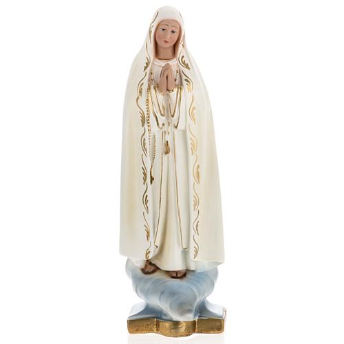 Estatua Virgen de Fátima 40 cm. yeso 1