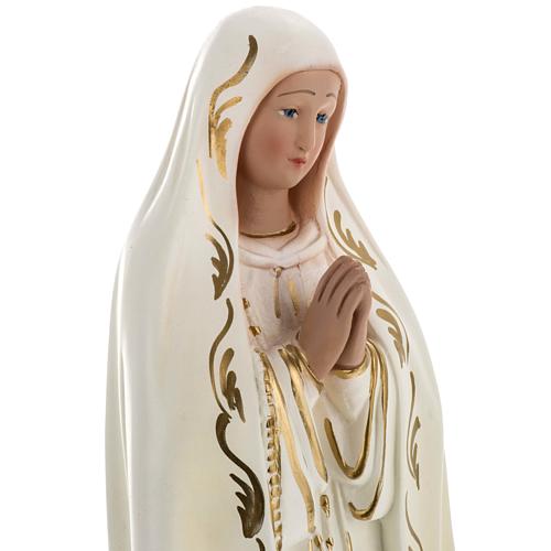 Estatua Virgen de Fátima 40 cm. yeso 2