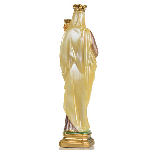 Estatua Virgen del Carmen 40 cm. yeso 9