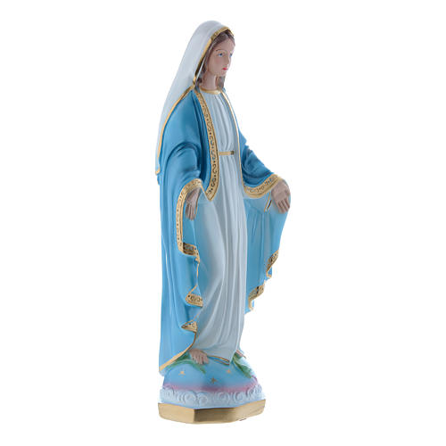 Our Lady of The Miracles, pearlized plaster statue, 40 cm 3