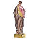 Saint Joseph with Child statue in plaster, 50 cm s15