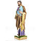 Statua San Giuseppe con bambino 50 cm gesso s5