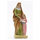 Saint Anne with baby plaster statue 30cm s1