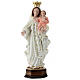 Our Lady of Mercy plaster statue 25 cm s1