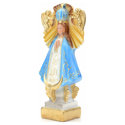 Our Lady of San Juan de los Lagos statue in plaster, 30 cm 3