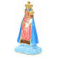 Our Lady of Novi Velia statue in plaster, 30 cm s3