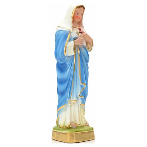 Sacra Cuore di Maria 20 cm gesso 2