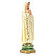 Our Lady of Fatima statue in plaster and pearlized colors, 30 c s2