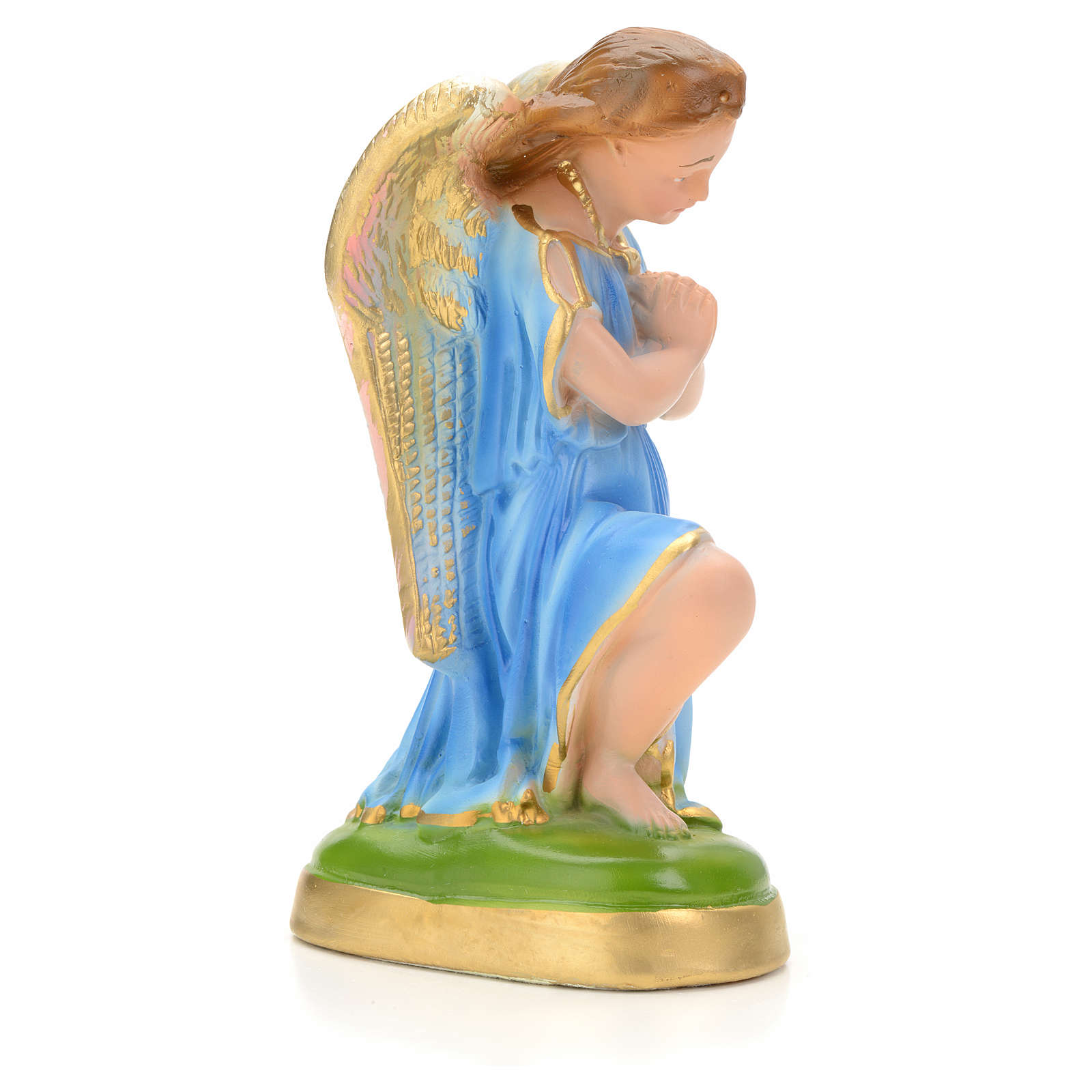 Angel statue in plaster, 20 cm online sales on HOLYART.co.uk