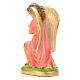 Praying angel statue in plaster, 25 cm s4