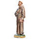STOCK San Francesco d'Assisi 40 cm gesso PICCOLO DIFETTO s2