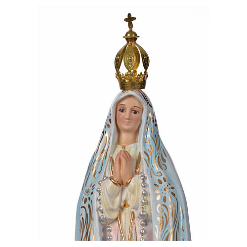 Our Lady of Fatima statue in plaster 30cm 5