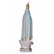 Madonna di Fatima gesso 30 cm s3