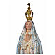 Madonna di Fatima gesso 30 cm s5
