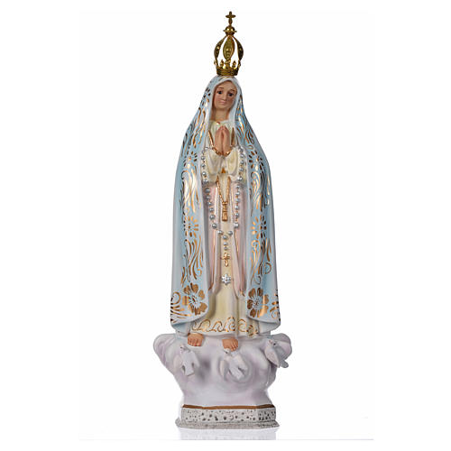 Our Lady of Fatima statue in plaster 30cm 1