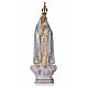 Our Lady of Fatima statue in plaster 30cm s1