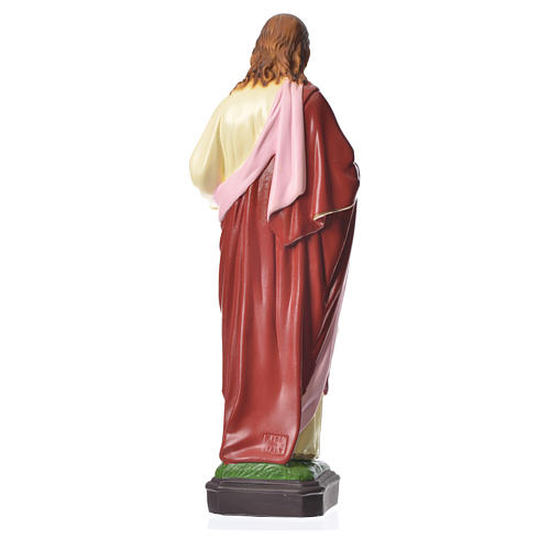 Heiliges Herz Jesu, Statue, aus bruchfestem Material, für 40 cm Krippe, AUßEN 3