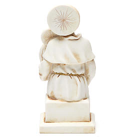 STOCK Saint Anthony 15 cm gypsum ivory colour