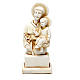 STOCK Saint Anthony 12 cm gypsum ivory s1