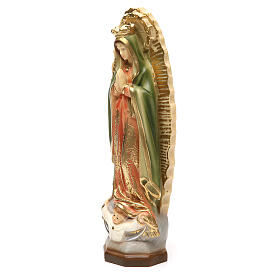 Virgen de Guadalupe 30 cm resina