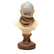 STOCK Busto Padre Pio gesso 10 cm s3