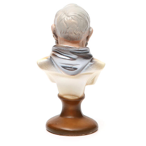 STOCK Padre Pio bust gypsum 14 cm 3