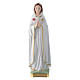 Our Lady of Rosa Mystica in pearlized plaster statue, 30 cm s1