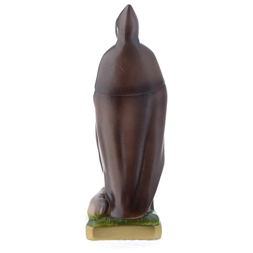 Saint Anthony the Abbot statue 20 cm in mother of pearl gypsum 3