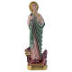Saint Martha statue sized 20 cm in mother of pearl gypsum s1