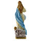 Our Lady of Murillo sized 20 cm in mother of pearl gypsum s3