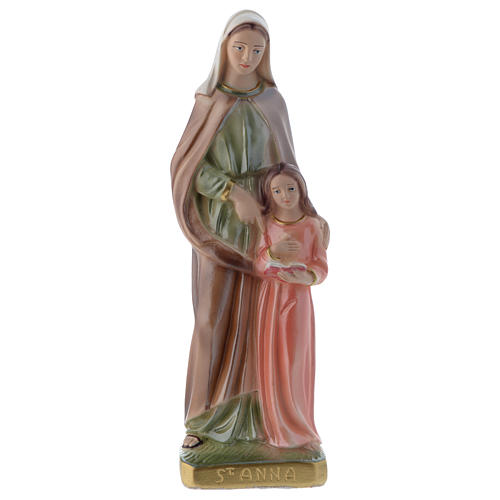 Saint Anne statue 20 cm in mother of pearl gypsum 1
