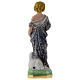 Saint John the Baptist statue 12 inch in mother of pearl plaster s5