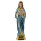 Sacro Cuore di Maria 40 cm statua gesso madreperlato s1