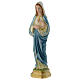 Sacro Cuore di Maria 40 cm statua gesso madreperlato s2