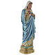 Sacré-Coeur de Marie 50 cm statue plâtre nacré s4