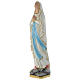 Our Lady of Lourdes, statue in pearly gypsum 50 cm s2